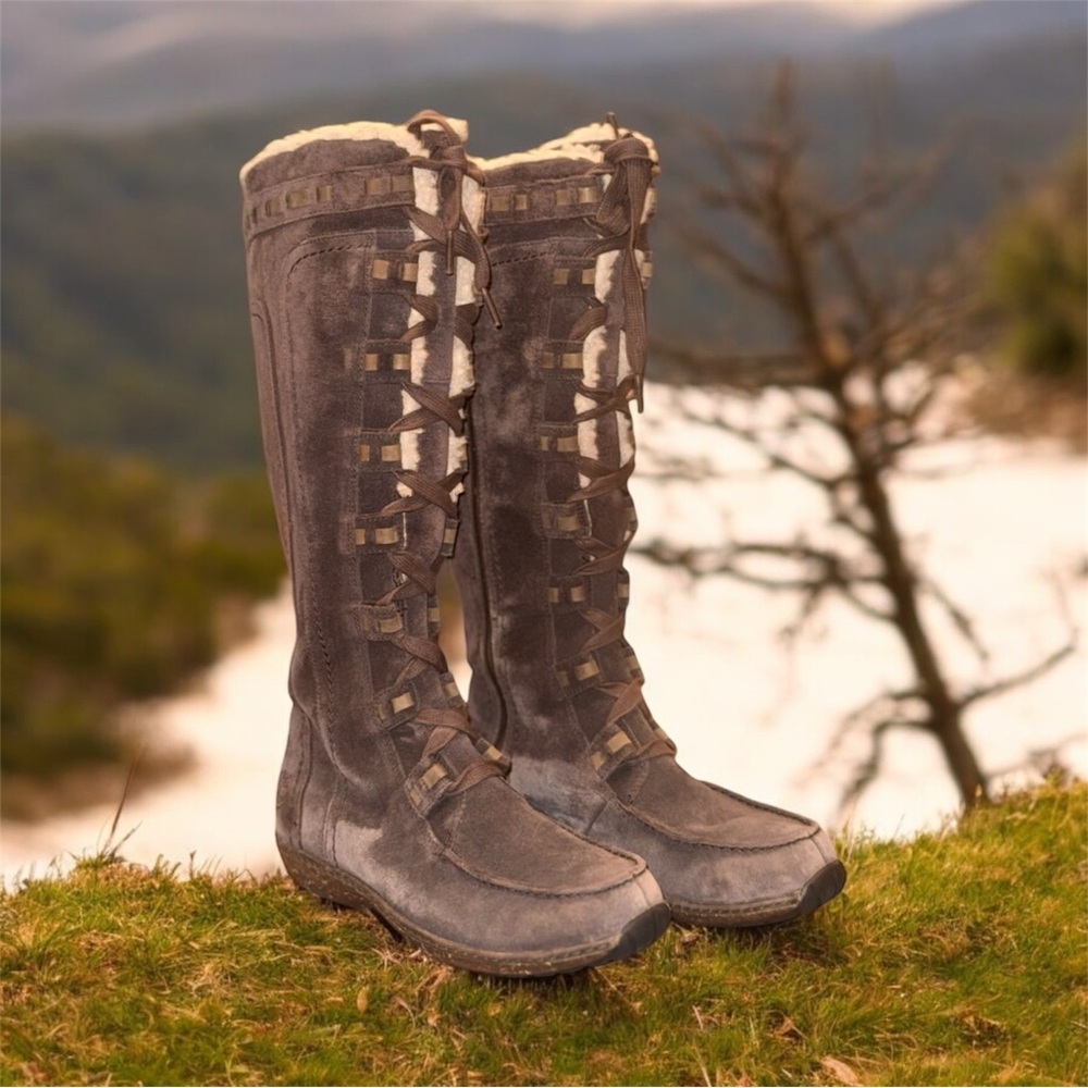 Timberland Brown Lace Up Boots